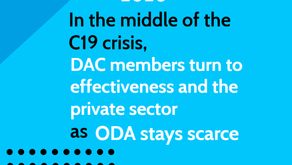 Amidst the C19 crisis, DAC members turn to effectiveness and the private sector as ODA stays scarce