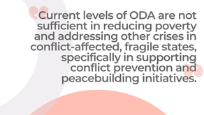 On Conflict and Fragility and the Importance of Peace in the Triple Nexus