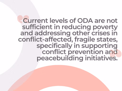 On Conflict and Fragility and the Importance of Peace in the Triple Nexus